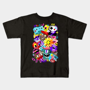 Doodle Rumble SCRIBLE Kids T-Shirt